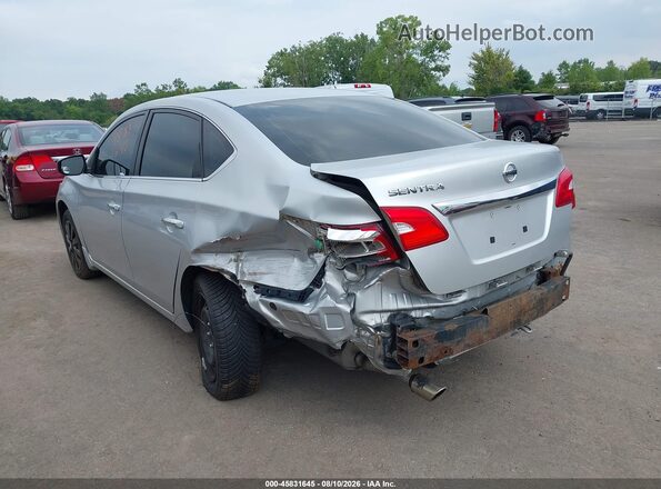 3N1AB7AP6GY260182 2016 NISSAN SENTRA Silver Trasero izquierdo