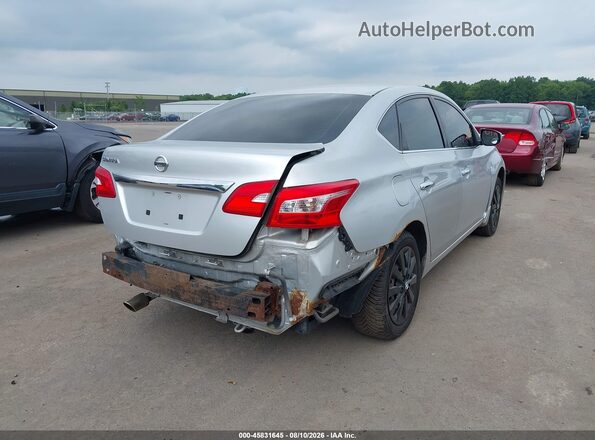 3N1AB7AP6GY260182 2016 NISSAN SENTRA Silver Trasero derecho