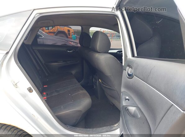 3N1AB7AP6GY260182 2016 NISSAN SENTRA Silver Vista de la etiqueta del VIN