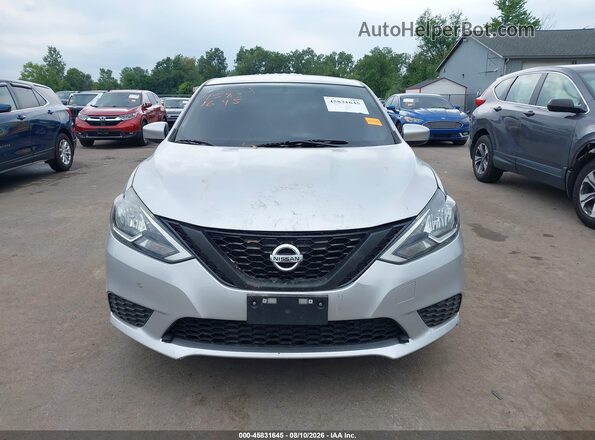 3N1AB7AP6GY260182 2016 NISSAN SENTRA Silver Vista interior trasera