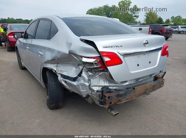 3N1AB7AP6GY260182 2016 NISSAN SENTRA Silver Դիմացի տեսք