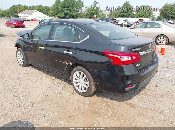 3N1AB7AP6GY264197 2016 NISSAN SENTRA Black Հետևի ձախ