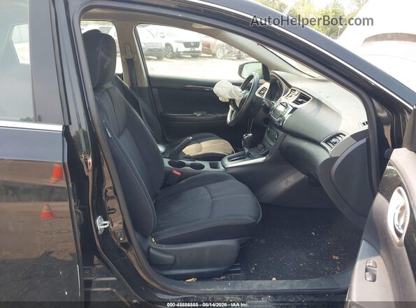3N1AB7AP6GY264197 2016 NISSAN SENTRA Black Սալոնի դիմացի տեսք