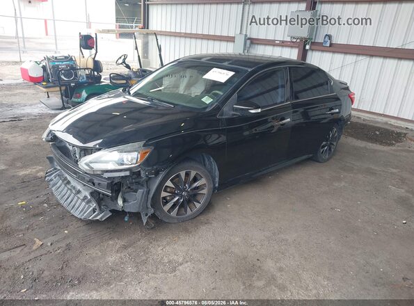 3N1AB7AP6GY267049 2016 NISSAN SENTRA Черный Передняя левая четверть