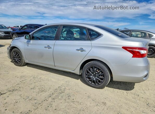 3N1AB7AP6GY290251 2016 NISSAN SENTRA Silver Задня ліва чверть