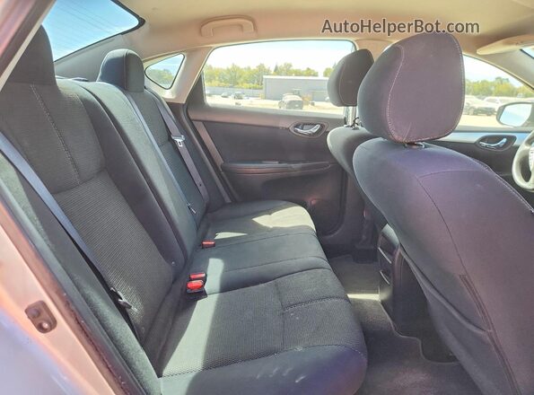 3N1AB7AP6GY290251 2016 NISSAN SENTRA Silver Вид задніх сидінь
