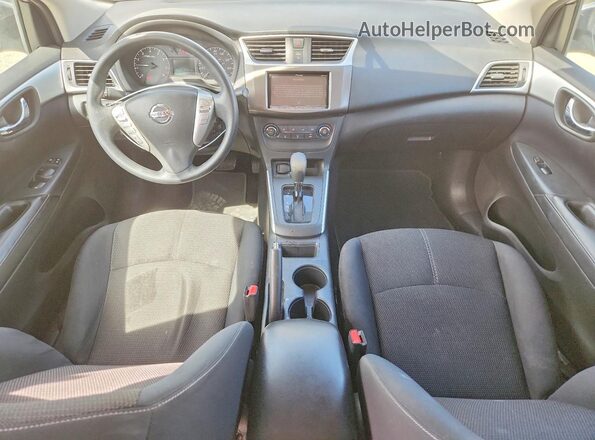 3N1AB7AP6GY290251 2016 NISSAN SENTRA Silver Вид панелі приладів