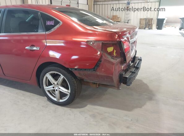 3N1AB7AP6GY293635 2016 NISSAN SENTRA Burgundy Դիմացի տեսք
