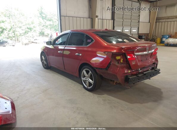 3N1AB7AP6GY293635 2016 NISSAN SENTRA Burgundy Հետևի ձախ