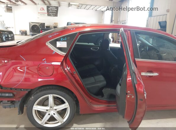 3N1AB7AP6GY293635 2016 NISSAN SENTRA Burgundy VIN կոդի պիտակի տեսք