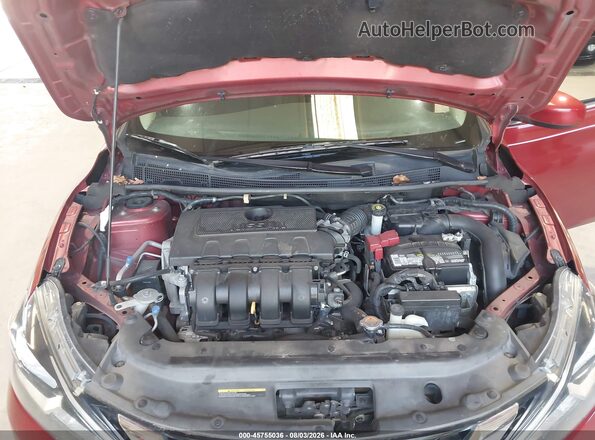 3N1AB7AP6GY293635 2016 NISSAN SENTRA Burgundy Հետևի տեսք