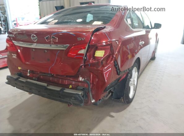 3N1AB7AP6GY293635 2016 NISSAN SENTRA Burgundy 