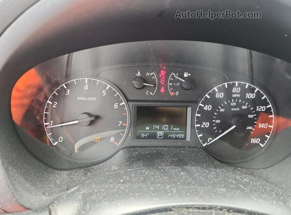 3N1AB7AP6GY306206 2016 NISSAN SENTRA Silver ხელსაწყოთა პანელის ხედი