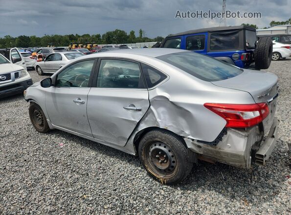 3N1AB7AP6GY306206 2016 NISSAN SENTRA Silver უკანა მარცხენა