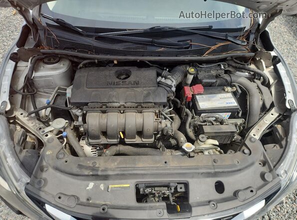 3N1AB7AP6GY306206 2016 NISSAN SENTRA Silver უკანა სალონის ხედი