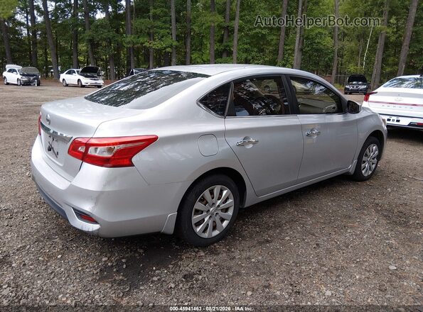3N1AB7AP6GY311020 2016 NISSAN SENTRA Silver Trasero derecho