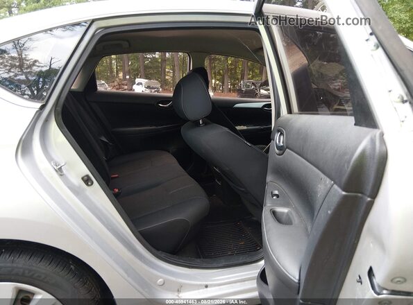 3N1AB7AP6GY311020 2016 NISSAN SENTRA Silver Vista de la etiqueta del VIN