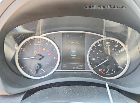 3N1AB7AP6GY337584 2016 NISSAN SENTRA White Widok zestawu wskaźników