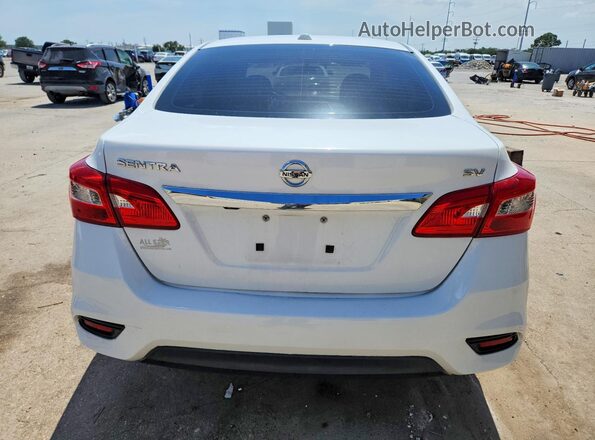 3N1AB7AP6GY337584 2016 NISSAN SENTRA White Widok z tyłu
