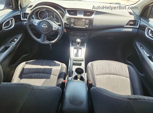 3N1AB7AP6GY337584 2016 NISSAN SENTRA White Widok deski rozdzielczej