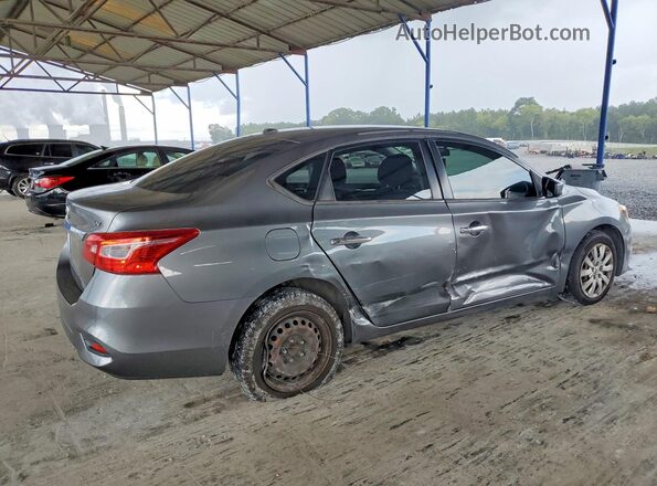 3N1AB7AP6HL665022 2017 NISSAN SENTRA Silver Tył prawy