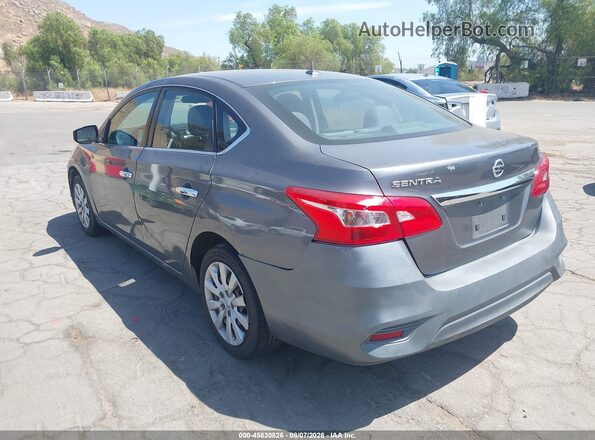 3N1AB7AP6HL692947 2017 NISSAN SENTRA Gray Tył lewy