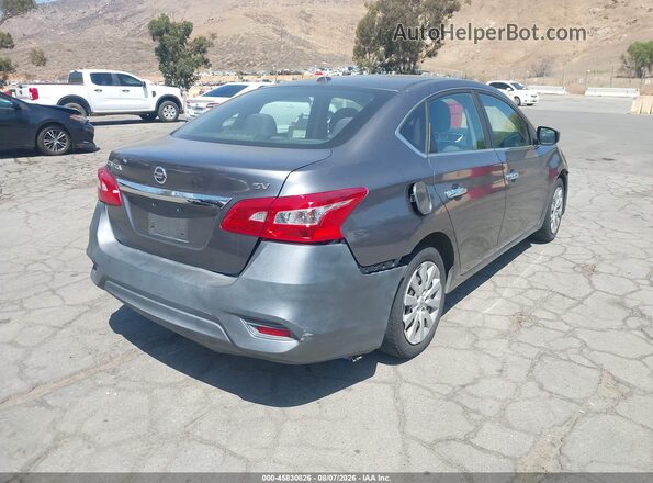 3N1AB7AP6HL692947 2017 NISSAN SENTRA Gray Tył prawy