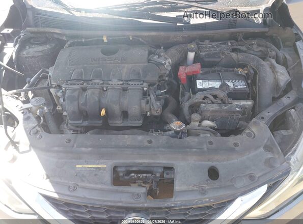 3N1AB7AP6HL692947 2017 NISSAN SENTRA Gray Widok z tyłu