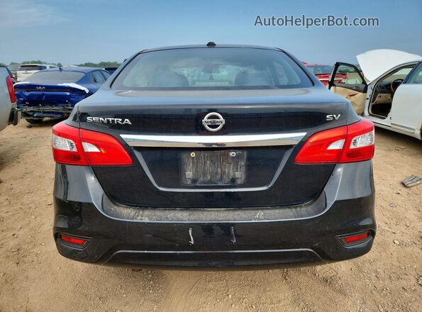 3N1AB7AP6HL716857 2017 NISSAN SENTRA Черный Вид сзади