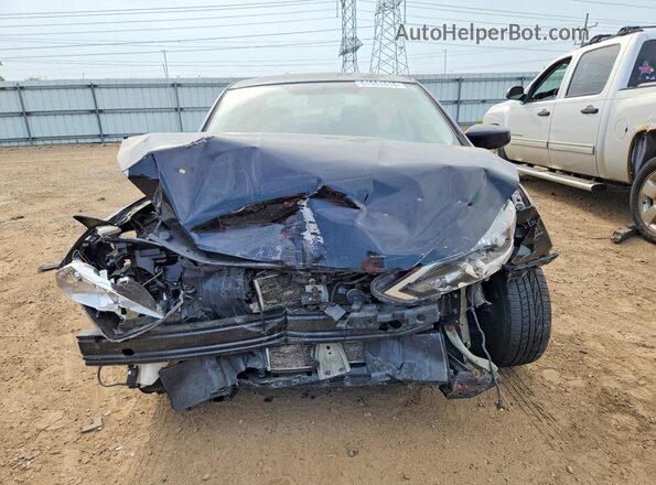 3N1AB7AP6HL716857 2017 NISSAN SENTRA Черный Вид спереди