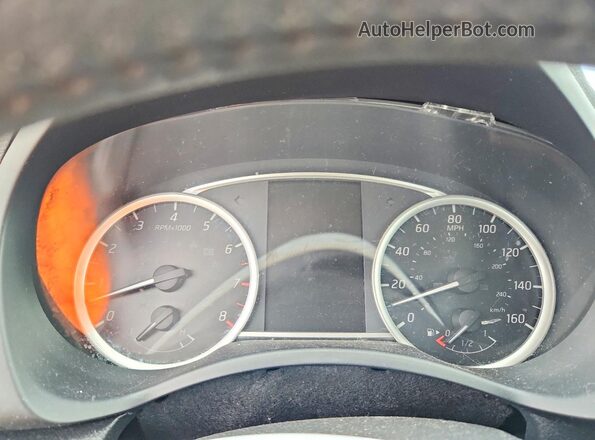 3N1AB7AP6HL716857 2017 NISSAN SENTRA Черный Вид щитка приборов
