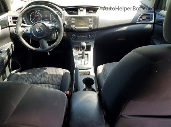 3N1AB7AP6HL723792 2017 NISSAN SENTRA Gray წინა პანელის ხედი