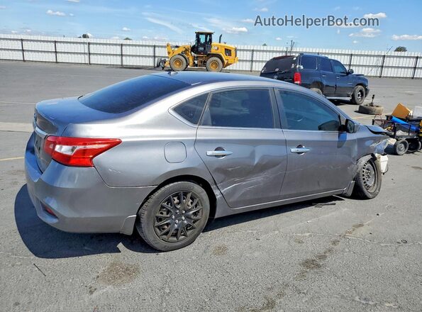 3N1AB7AP6HL723792 2017 NISSAN SENTRA Gray უკანა მარჯვენა