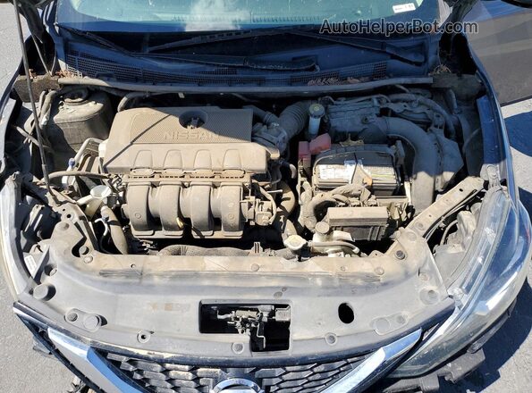 3N1AB7AP6HL723792 2017 NISSAN SENTRA Gray უკანა სალონის ხედი