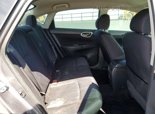 3N1AB7AP6HL723792 2017 NISSAN SENTRA Gray უკანა სავარძლების ხედი