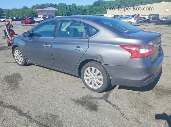 3N1AB7AP6HY233792 2017 NISSAN SENTRA Gray Задня ліва чверть