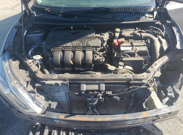 3N1AB7AP6HY233792 2017 NISSAN SENTRA Gray Вид задньої частини салону