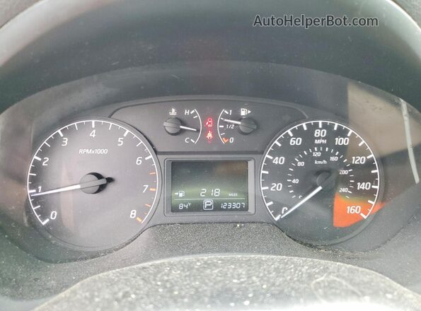 3N1AB7AP6HY237809 2017 NISSAN SENTRA Blue ხელსაწყოთა პანელის ხედი