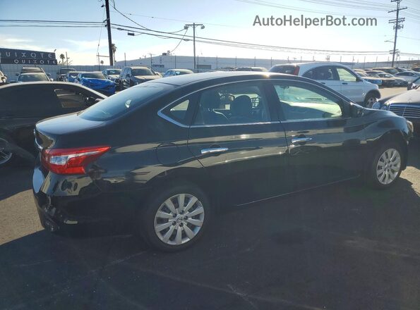 3N1AB7AP6HY253184 2017 NISSAN SENTRA Black Trasero derecho