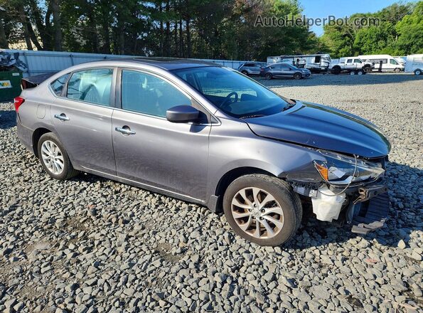 3N1AB7AP6HY259907 2017 NISSAN SENTRA Gray Front right