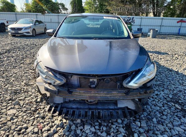 3N1AB7AP6HY259907 2017 NISSAN SENTRA Gray Front view