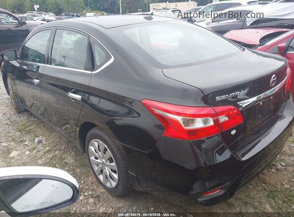 3N1AB7AP6HY280370 2017 NISSAN SENTRA Black Հետևի ձախ