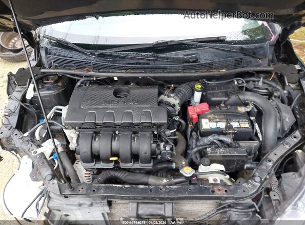 3N1AB7AP6HY280370 2017 NISSAN SENTRA Black Հետևի տեսք