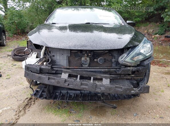 3N1AB7AP6HY280370 2017 NISSAN SENTRA Black Դիմացի տեսք