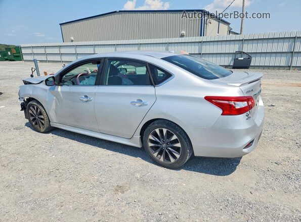 3N1AB7AP6HY281003 2017 NISSAN SENTRA Silver Հետևի ձախ