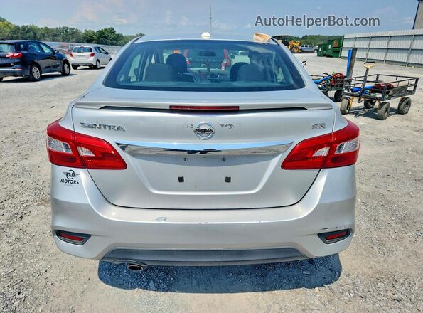 3N1AB7AP6HY281003 2017 NISSAN SENTRA Silver Հետևի տեսք