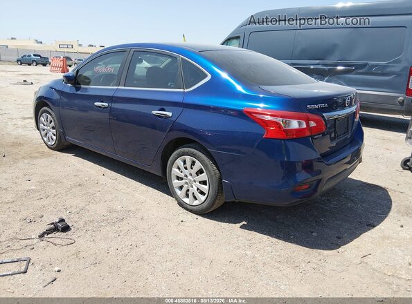 3N1AB7AP6HY287951 2017 NISSAN SENTRA Blue უკანა მარცხენა