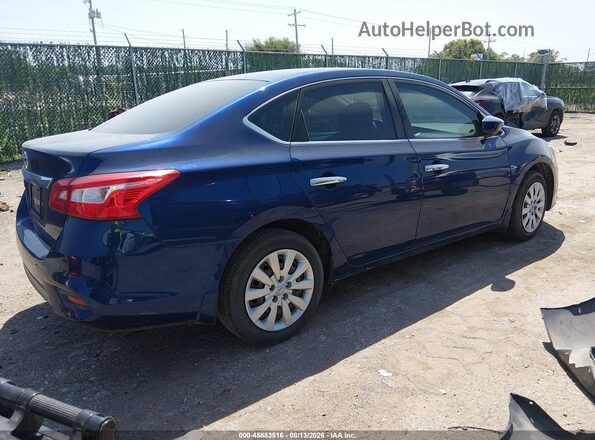 3N1AB7AP6HY287951 2017 NISSAN SENTRA Blue უკანა მარჯვენა