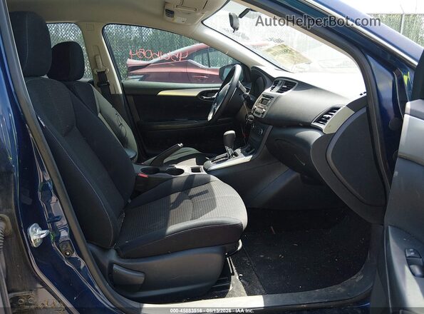 3N1AB7AP6HY287951 2017 NISSAN SENTRA Blue წინა სალონის ხედი