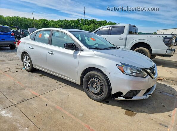 3N1AB7AP6HY288596 2017 NISSAN SENTRA Silver Առջևի աջ